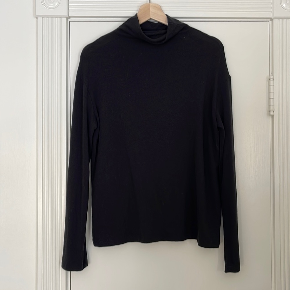 Mock neck shirt